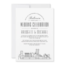 Baltimore Wedding | Skyline Moderno Deco