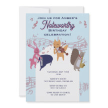 Banda de Animais Fofos Tocando Instrumentos Person