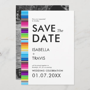 Convites Bandas Primavera de Serape   Foto para salvar a da