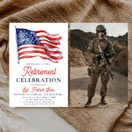 Convites Bandeira Americana 4 de julho Retirada do Exército