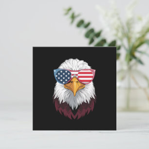 Convites Bandeira Americana Águia Patriótica 4 De Julho
