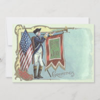 Bandeira Americana do Soldado Revolucionário da Gu