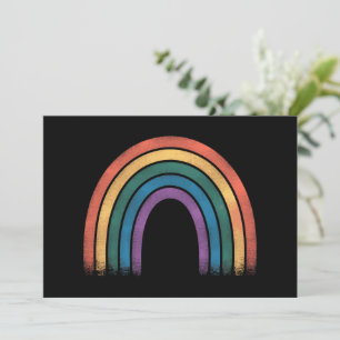 Convites Bandeira Arco-Íris LGBTQ Orgulho Gay Conscientizaç