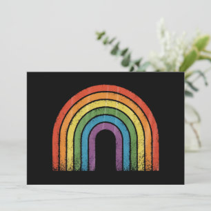 Convites Bandeira Arco-Íris LGBTQ Orgulho Gay Conscientizaç