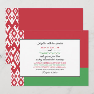 Convites Bandeira bielorrussa, Bandeira do Casamento da Bie