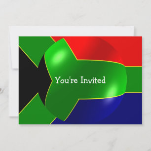 Convites Bandeira da África do Sul