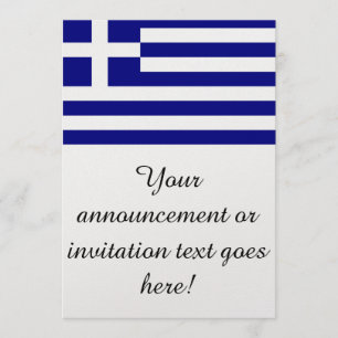 Convites Bandeira da Grécia