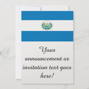 Convites Bandeira de El Salvador