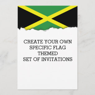 Convites Bandeira de Jamaica