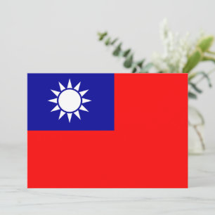 Convites Bandeira de Taiwan: República da China, Taipé Chin