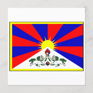 Convites Bandeira de Tibet