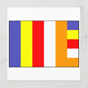 Convites Bandeira do budismo