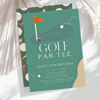 Bandeira do Fairway do Campo de Golfe Par-Tee de A