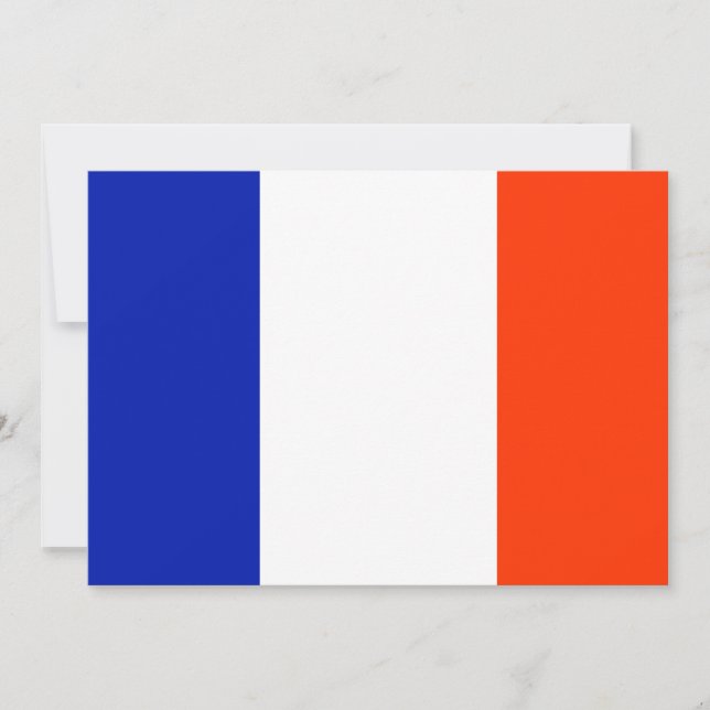 Convites bandeira frança (Frente)