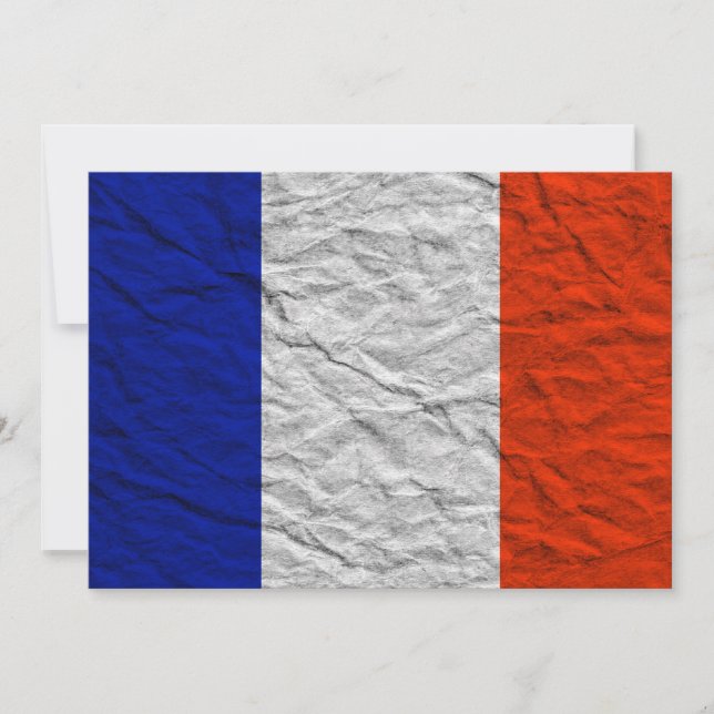 Convites bandeira frança (Frente)