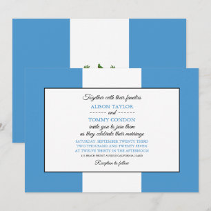 Convites Bandeira guatemalteca, Casamento com a Guatemala