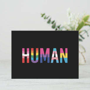 Convites Bandeira LGBT Humana Mês do Orgulho Gay Transgêner