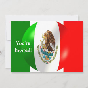 Convites Bandeira mexicana