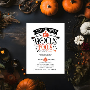 Convites Bando do Hocus Pocus Halloween Bash Party DIGITAL