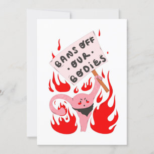 Convites bane nossos corpos mulheres direitos do útero rai