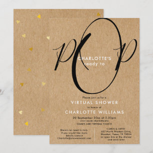 Convites Banho Virtual Online à Distância pelo Correio