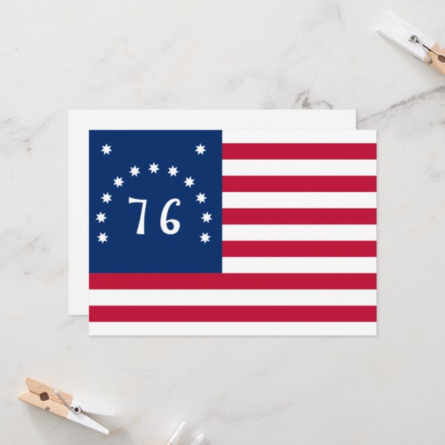 Convites Banner de Bennington: A bandeira da batalha americ (Frente/Verso In Situ)