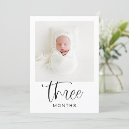 Convites Banner de fotos do marco do primeiro aniversario m