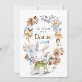 Convites Banny Rabet new born Greeting cards