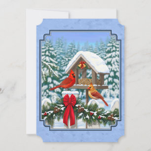 Convites Banquete de Natal dos Cardinhos Azul