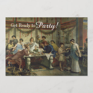 Convites Banquete do Partido Jante Romano Antigo