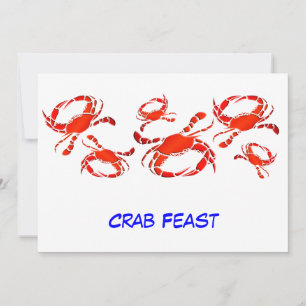 Convites Banquete Red Crab