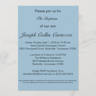 Convites Baptisim convida