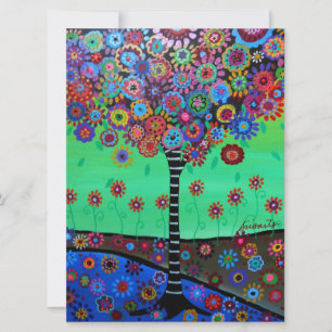 Convites Bar Bat Mitzvah TREE OF LIFE