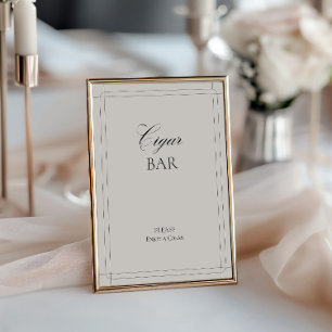 Convites Bar de Charuto - Sinal de Cinza Luz