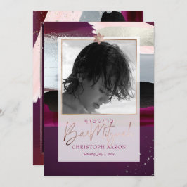 Convites Bar de Prata Faux Silver do bloco de cores PixDezi