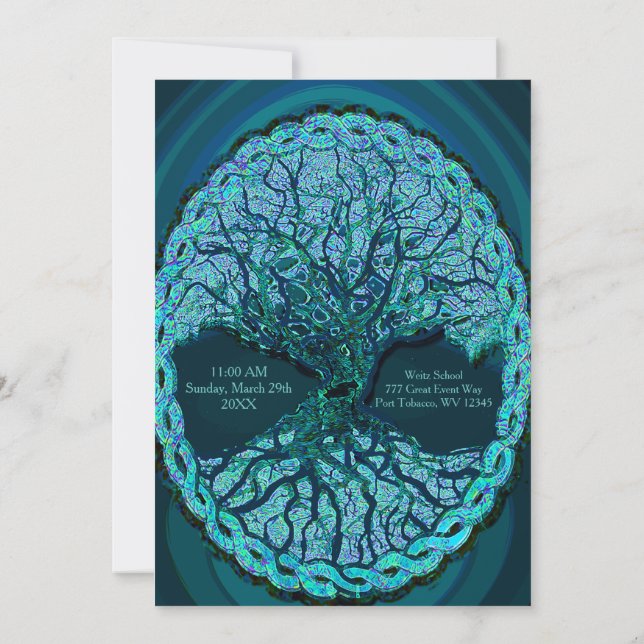 Convites Bar Mitzvah (Verso)