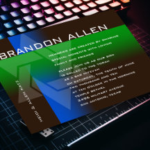 Bar Mitzvah Azul e Verde em Qualquer Cor