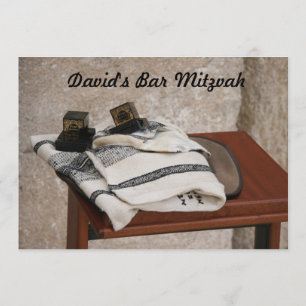 Convites Bar Mitzvah/Convite Mitzvah
