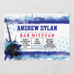 Convites Bar Mitzvah de HOCKEY<br><div class="desc">BEM-VINDO!! Posso ajudá-lo pessoalmente com seu pedido! Pergunta-me qualquer coisa! TUDO É personalizável! Todos os meus designs são peças originais de trabalho de arte, feitas por mim! Todas as cores de fundo, fontes e texto podem ser alterados clicando no botão PERSONALIZAR TI. Sinta-se à vontade para enviar solicitações por e-mail...</div>