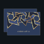 Convites Bar Mitzvah Marinho Dourado Estrela Azul de David<br><div class="desc">Bar Mitzvah,  Marinho Dourado Estrela Azul do Bar de Cartão David RSVP Mitzvah e conjuntos de convites Bat Mitzvah projetados por Umua. Impresso e enviado pela Zazzle ou seus parceiros.</div>