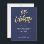 Convites BAR Mitzvah marinho moderno   script de ouro falso<br><div class="desc">*** NOTA - O EFEITO DA FOLHA DE OURO É UMA IMPRESSÃO *** - - - - - - - - - - - - - - - - - - - - - - - - - - - - - - - - - - - - - -...</div>