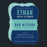 Convites BAR MITZVAH minúsculo tipografia azul minúscula<br><div class="desc">por kat massard >> WWW.SIMPLYSWEETPAPERIE.COM << CONTACT ME para texto personalizado ou para adicionar quaisquer linhas em Hebraico Ame o design, mas gostaria de ver algumas mudanças - outro esquema de cores, produto, adicionar uma foto ou adaptado para uma ocasião diferente - sem preocupações me contate - estou feliz em...</div>