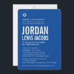 Convites BAR MITZVAH, moderno estrela, branco azul real<br><div class="desc">por kat massard >> kat@simplysweetPAPERIE.com << CONTACT ME para texto personalizado ou para adicionar quaisquer linhas em Hebraico Ame o design, mas gostaria de ver algumas mudanças - outro esquema de cores, produto, adicionar uma foto ou adaptado para uma ocasião diferente - sem preocupações me contate - estou feliz em...</div>