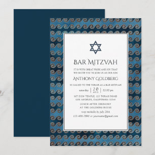 Convites Bar Mitzvah Náutico