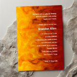 Convites Bar Mitzvah Red e Orange<br><div class="desc">Conjuntos de convites para o bar Mitzvah e Bat Mitzvah desenhados por Umua. Impresso e enviado pela Zazzle ou seus parceiros.</div>