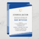 Convites BAR MITZVAH - simples estrela azul-real<br><div class="desc">por kat massard >> www.simplysweetPAPERIE.com << Um design simples, mas clássico, para a celebração do BAT MITZVAH do seu filho. Uau seus amigos e família com este pequeno número;D Configuração como modelo é simples para você adicionar seus próprios detalhes, adicionar sua foto ou clicar no botão personalizar e você pode...</div>