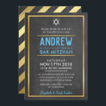 Convites BAR MITZVAH smart bold tipo dourado quadro negro a<br><div class="desc">pelo kat massard >> kat@simplysweetPAPERIE.com <<< - - - - - - - - - - - - - - - - - - - - - - - - - - - - - - - - - - - - - - - - - - - - -...</div>