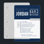 Convites BAR MODERN MITZVAH tendência de marinho em bloco n<br><div class="desc">por kat massard > WWW.SIMPLYSWEETPAPERIE.com Ame o design,  mas gostaria de ver algumas mudanças - outro esquema de cores,  produto,  adicionar uma foto ou adaptado para uma ocasião diferente - não me preocupes simplesmente me contatar - estou feliz em ajudar! - - - -</div>