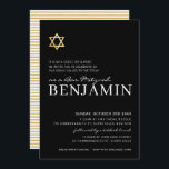 Convites Bar moderno da STAR Dourada Mitzvah branco preto m<br><div class="desc">por kat massard >> https://linktr.ee/simplysweetpaperie <<< Um design de convite moderno e simplesmente clássico para o BAR do seu filho ou BAT MITZVAH TIP :: 1. Para alterar/mover gráficos e fontes e adicionar mais texto - pressione o botão "personalizar". - - - - - - - - - - -...</div>