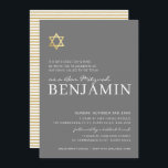 Convites Bar moderno Dourado STAR Mitzvah, branco mínimo de<br><div class="desc">por kat massard >> https://linktr.ee/simplysweetpaperie <<< Um design de convite moderno e simplesmente clássico para o BAR do seu filho ou BAT MITZVAH TIP :: 1. Para alterar/mover gráficos e fontes e adicionar mais texto - pressione o botão "personalizar". - - - - - - - - - - -...</div>